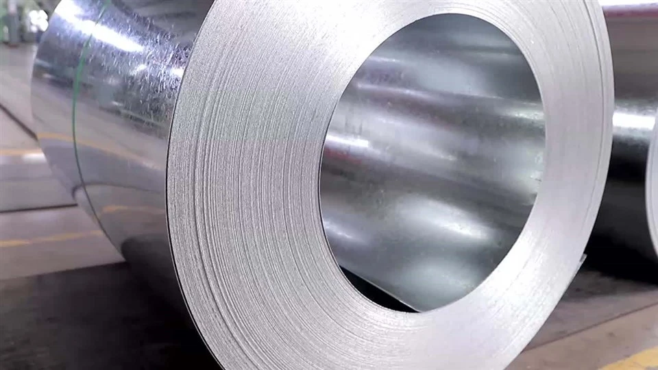 600 mm-1250mm Q235 Q345 Bobina d'acer galvanitzat zinc