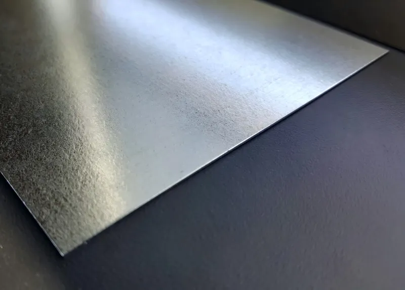 Placa d'acer galvanitzada en calent de bany en calent