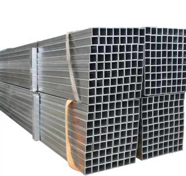 Tub quadrat d'acer galvanitzat en calent