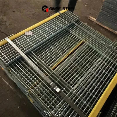 Processament de reixes d'acer galvanitzat finalitzat