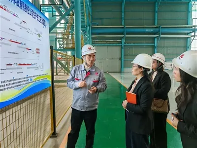 GNEE STEEL realitza una inspecció a la fàbrica i una visita d'aprenentatge pe...