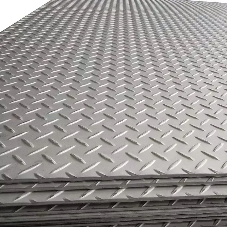 Placa de xapa galvanitzada a quadres sense-spangle