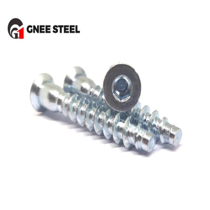 Zinc Plated Steel Wood Confirmat Screws Zinc Plated Steel Wood Confirmat Screws